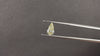 0.93ct GOLDEN CHAMPAGNE VS2 STEP CUT PEAR DIAMOND NATURAL ENGAGEMENT LOOSE