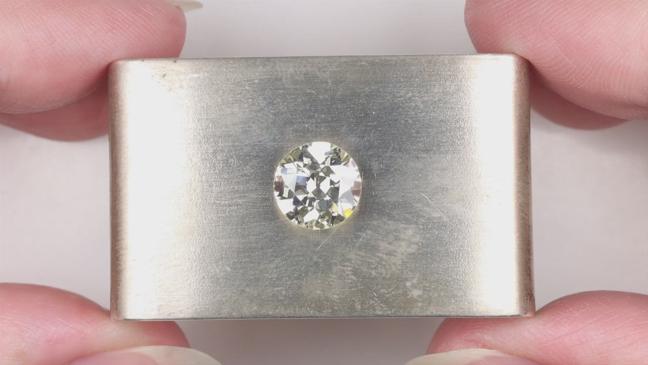 2.25ct OLD EUROPEAN CUT DIAMOND GIA CERTIFIED O-P VS2 LOOSE NATURAL VINTAGE