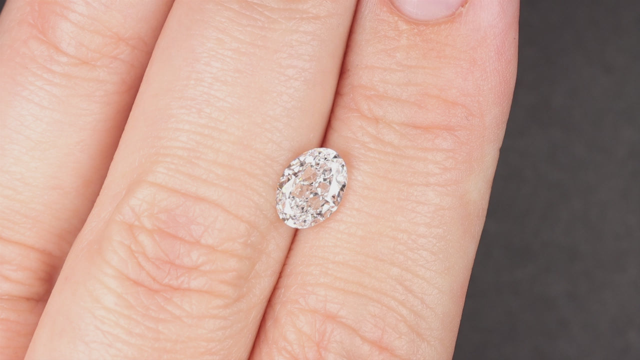 1.5ct OVAL SHAPE CUT DIAMOND GIA CERTIFIED D SI1 LOOSE STONE NATURAL ENGAGEMENT