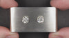 2.26ct OLD EUROPEAN CUT DIAMOND STUD EARRINGS J SI1-SI2 VINTAGE PAIR NATURAL