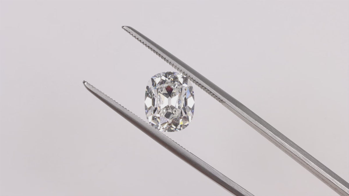 2.75ct E VS1 OLD MINE CUT DIAMOND GIA CERTIFIED NATURAL CUSHION SHAPE LOOSE