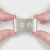 6.15ct DIAMOND STUD EARRINGS VERY GOOD ROUND BRILLIANT CUT NATURAL PAIR 6 CARAT