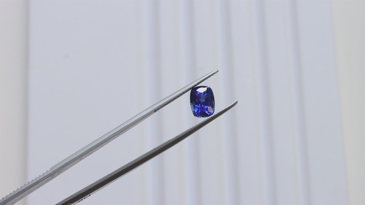 2.20ct GIA CERTIFIED SAPPHIRE CUSHION SHAPE LOOSE NATURAL GEMSTONE EARTH MINED