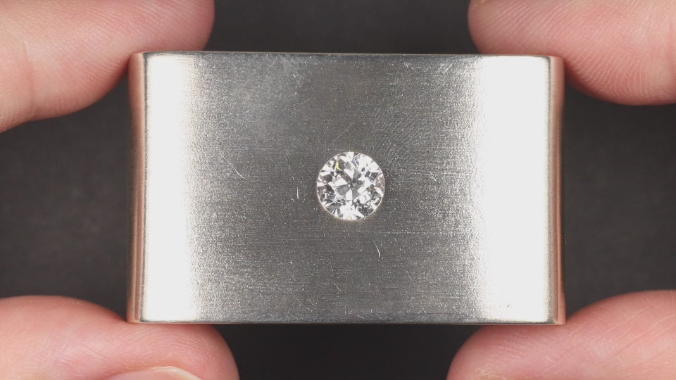 1.13ct OLD EUROPEAN CUT DIAMOND F SI2 VINTAGE LOOSE NATURAL ENGAGEMENT ESTATE
