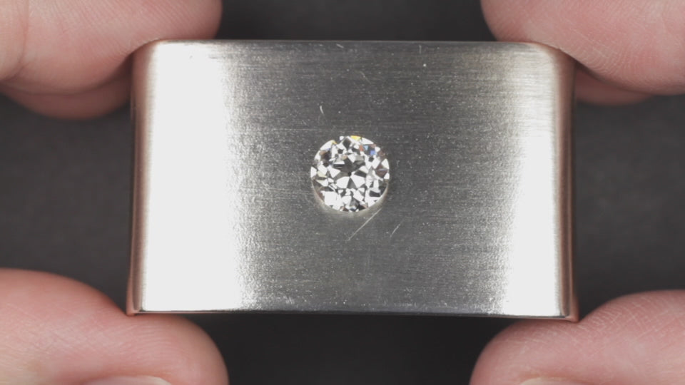 1.5 CARAT OLD EUROPEAN CUT LAB CREATED DIAMOND CERTIFIED D VS1 VINTAGE STYLE