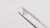 NATURAL 0.37ct J VS1-VS2 TRIANGLE ROSE CUT DIAMOND GEOMETRIC SHAPE 1/3ct LOOSE  