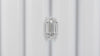 1.5ct HEXAGON SHAPE LAB CREATED DIAMOND CERTIFIED D VS1 ELONGATED STEP CUT LOOSE