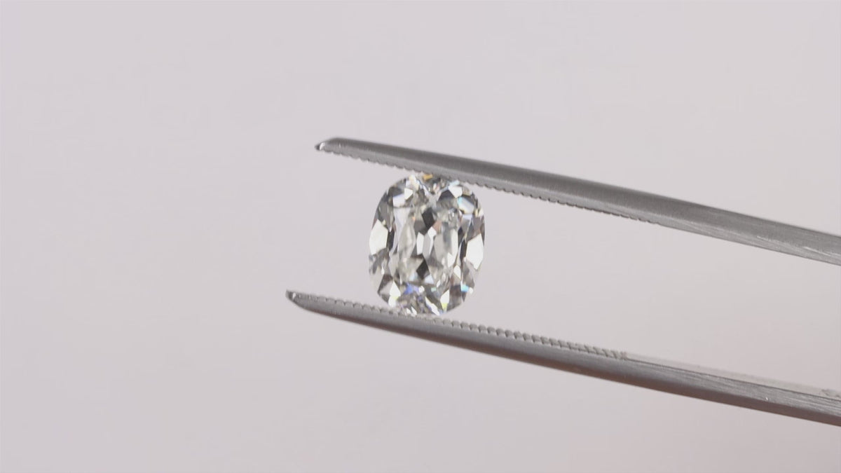 NATURAL 1.57ct G VS1 OLD MINE CUT DIAMOND GIA CERTIFIED 1.5 CARAT VINTAGE STYLE