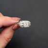 1.62c VINTAGE DIAMOND ENGAGEMENT RING CERTIFIED E VS1 OLD EUROPEAN CUT
