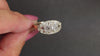 1.10ct VINTAGE DIAMOND COCKTAIL RING OLD EUROPEAN CUT ART DECO 14k TWO TONE GOLD
