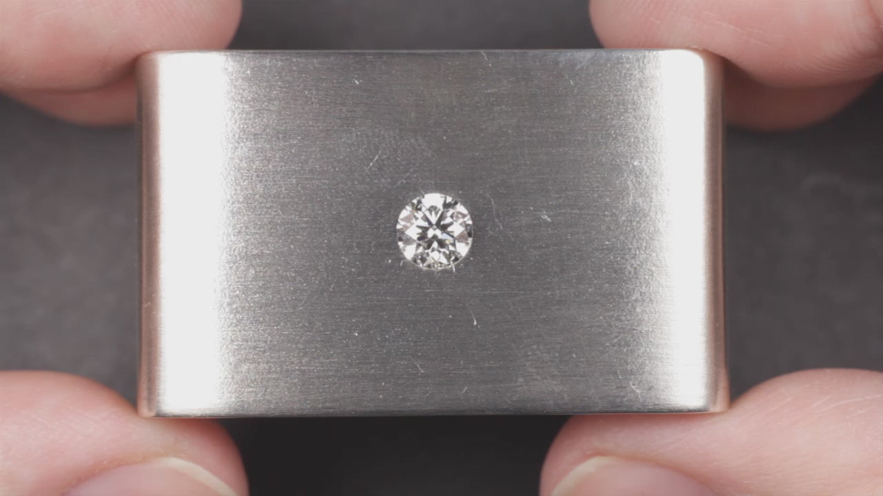 0.57ct DIAMOND AGS CERTIFIED F VS2 LOOSE NATURAL ROUND BRILLIANT CUT ENGAGEMENT