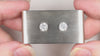 2 CARAT VERY GOOD CUT E-F COLOR DIAMOND STUD EARRINGS NATURAL PAIR ROUND 2ct