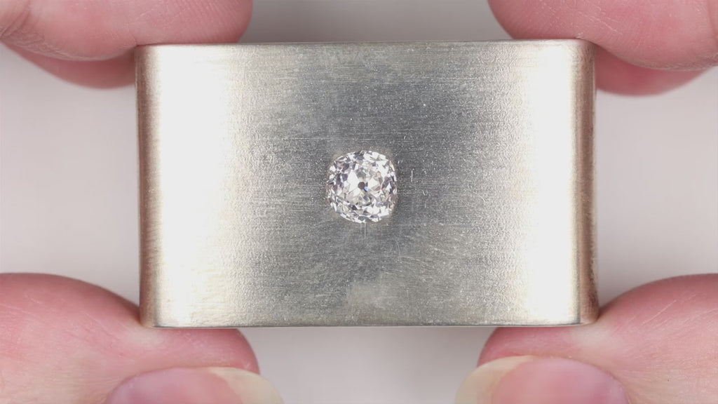 1.39ct OLD MINE CUT DIAMOND GIA CERTIFIED G VS1 CUSHION BRILLIANT LOOSE ANTIQUE