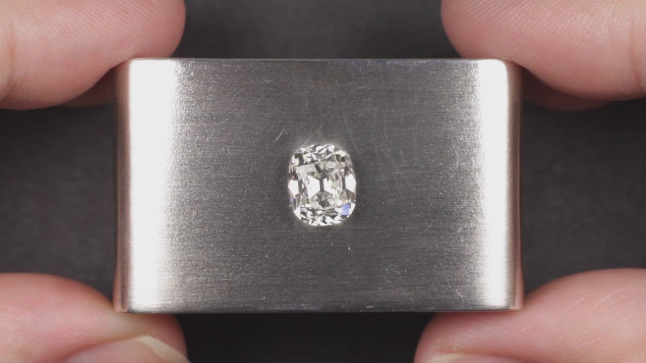 2 CARAT OLD MINE CUT DIAMOND GIA CERTIFIED H VS2 ELONGATED CUSHION BRILLIANT