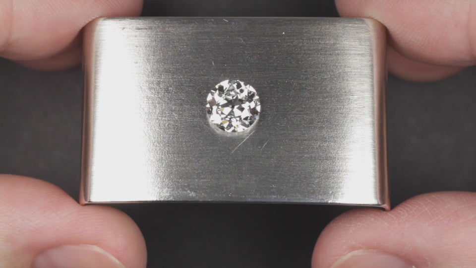 1.5ct OLD EUROPEAN CUT LAB CREATED DIAMOND IGI CERTIFIED E VS1 VINTAGE STYLE