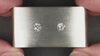 0.96ct OLD MINE CUT DIAMOND STUD EARRINGS G VS ANTIQUE PAIR LOOSE NATURAL
