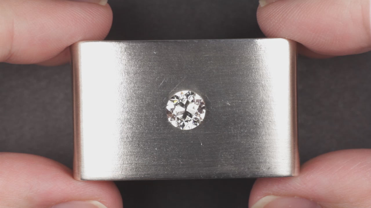 1.5 CARAT OLD EUROPEAN CUT LAB CREATED DIAMOND CERTIFIED E VS1 VINTAGE STYLE