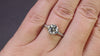 1.70ct OLD CUT DIAMOND ENGAGEMENT RING CERTIFIED G-H VS1 PLATINUM VINTAGE ESTATE