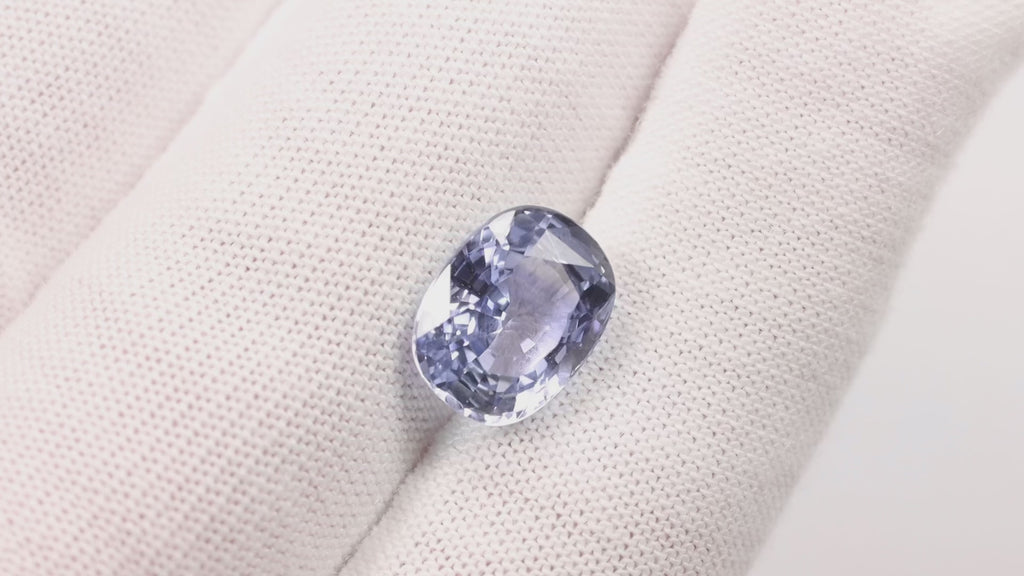 6.13ct CEYLON SAPPHIRE GIA CERTIFIED CORNFLOWER BLUE NATURAL OVAL SHAPE 6 CARAT