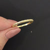 14k YELLOW GOLD VINTAGE STYLE WEDDING BAND STACKING RING ENGRAVED FLORAL CLASSIC