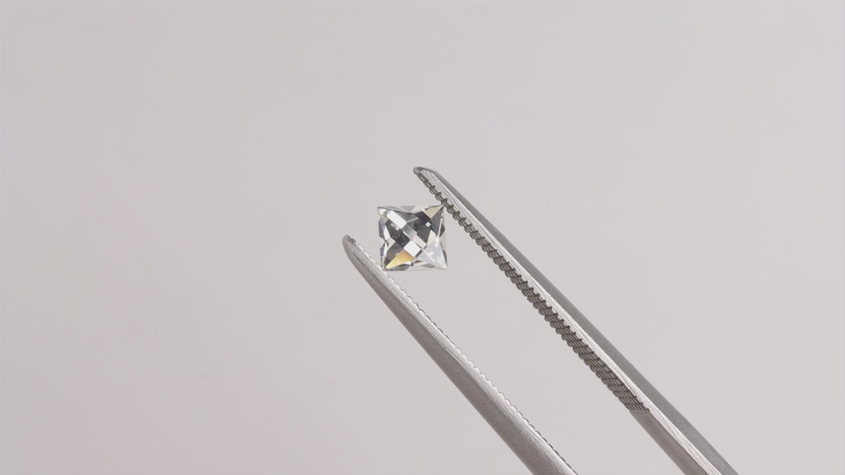 0.30ct D VS1 CARRE FRENCH CUT DIAMOND ANTIQUE STYLE SQUARE NATURAL BAGUETTE 1/3c
