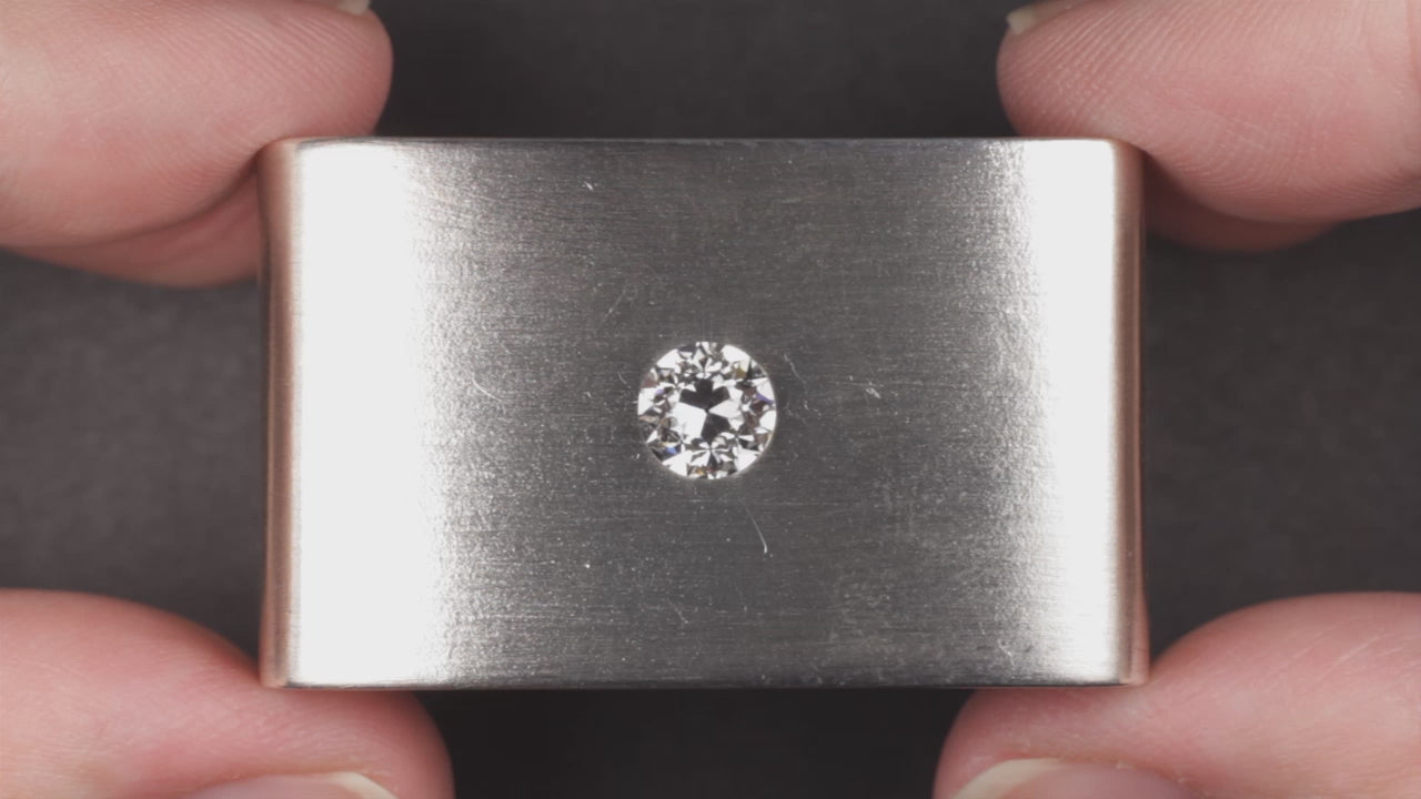 1.09ct OLD EUROPEAN CUT LAB CREATED DIAMOND CERTIFIED E VVS2 VINTAGE STYLE 1ct