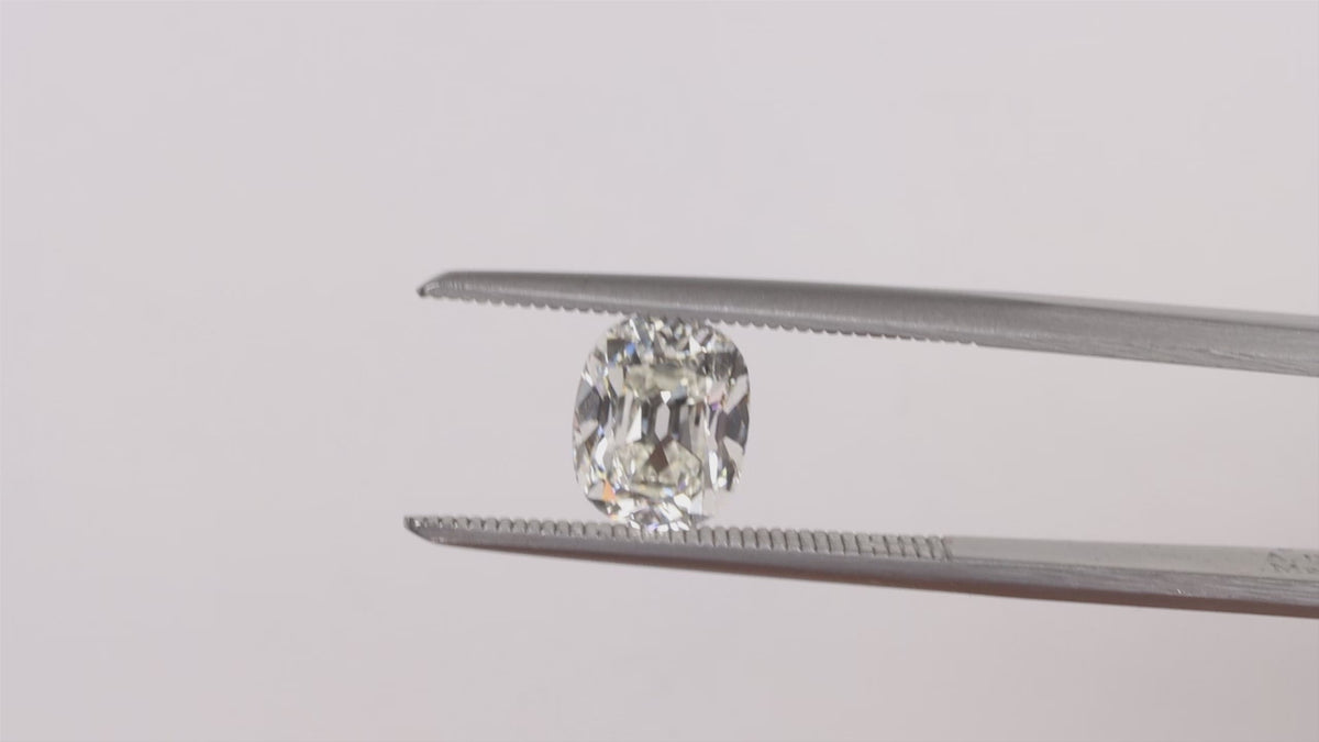 1.51ct I VS1 OLD MINE CUT DIAMOND GIA CERTIFIED NATURAL 1.5 CARAT VINTAGE STYLE