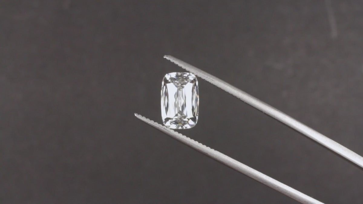 2.58ct D VS1 ASHOKA CUT LAB CREATED IGI CERTIFIED 2.5ct LOOSE CRISS CUT CUSHION