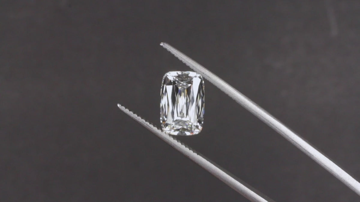 IGI CERTIFIED 3.10ct E VS1 ASHOKA LAB CREATED DIAMOND CRISS CUT LOOSE CUSHION 3