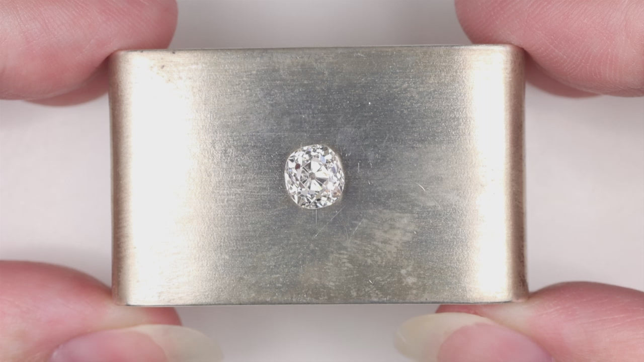 1.19ct OLD MINE CUT DIAMOND G SI ANTIQUE NATURAL ENGAGEMENT LOOSE ESTATE