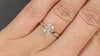1.5 CARAT EMERALD CUT DIAMOND ENGAGEMENT RING J VS1 HIDDEN HALO 14k YELLOW GOLD