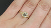 1.77ct OLD MINE CUT DIAMOND RING CUSHION SHAPE 18k BEZEL MILGRAIN VINTAGE STYLE