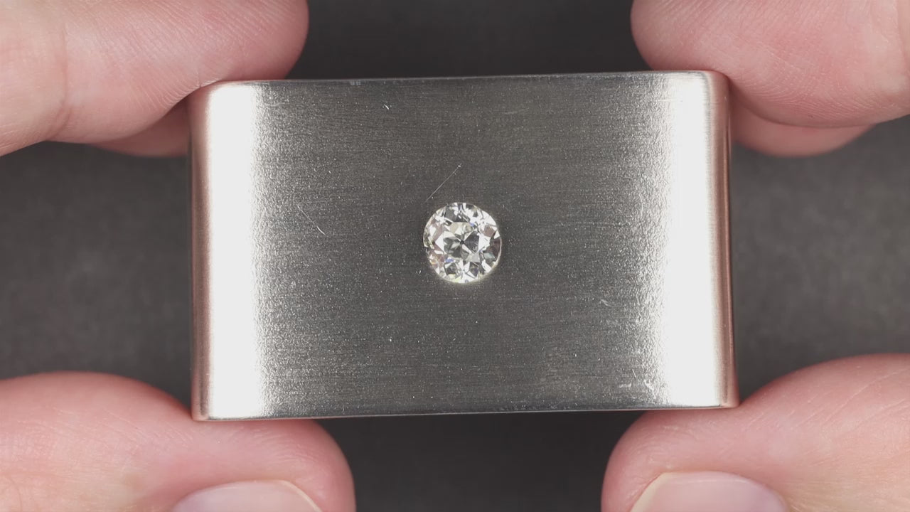 0.86ct ANTIQUE OLD MINE CUT DIAMOND I SI2 LOOSE NATURAL ENGAGEMENT ESTATE