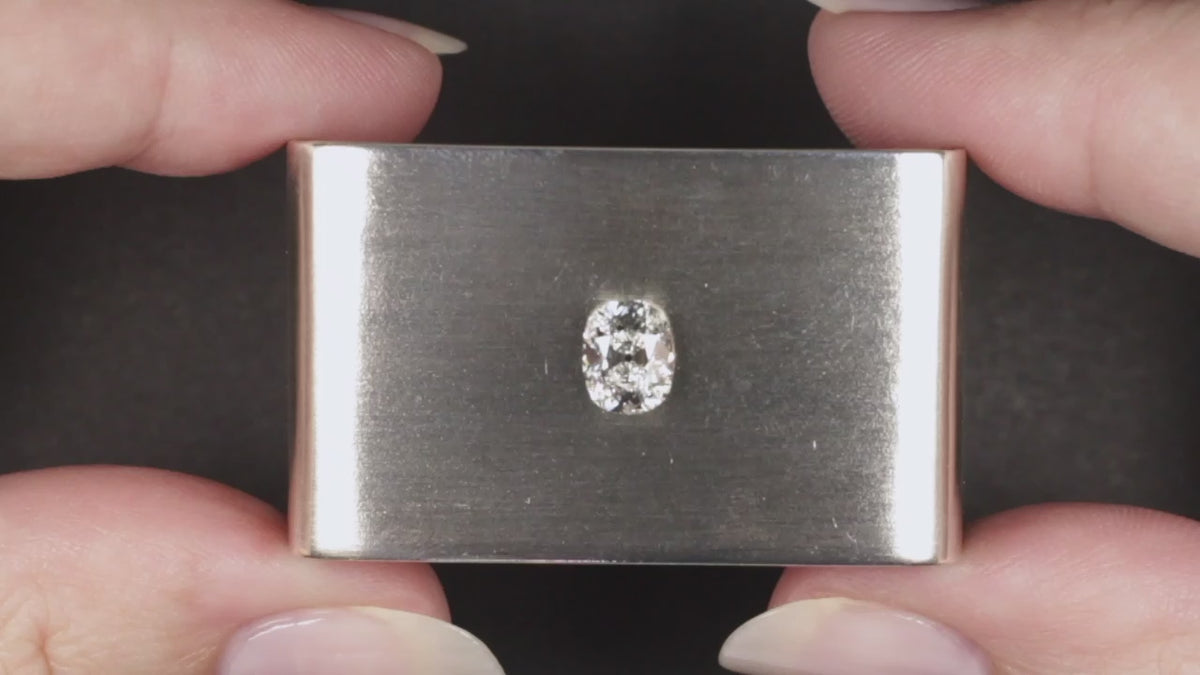 1.04ct E VS1 OLD MINE CUT LAB CREATED DIAMOND IGI CERTIFIED CUSHION SHAPE LOOSE
