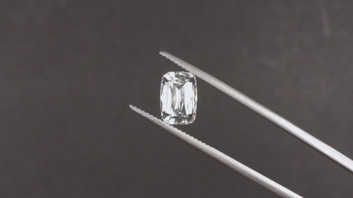 LAB CREATED 2.07c D VS1 ASHOKA CUT DIAMOND IGI CERTIFIED 2 CARAT CRISS CUT LOOSE