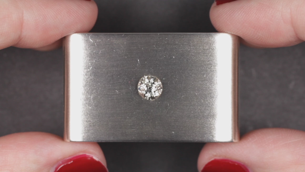 0.81ct OLD EUROPEAN CUT DIAMOND GIA CERTIFIED N SI1 VINTAGE LOOSE NATURAL ESTATE