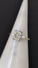 2 CARAT LAB CREATED DIAMOND ENGAGEMENT RING IGI CERTIFIED RADIANT BAGUETTE GOLD