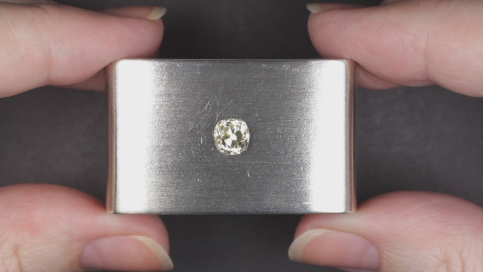 1.18ct OLD MINE CUT LOOSE DIAMOND M SI2 ANTIQUE NATURAL ENGAGEMENT 1.25 CARAT