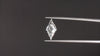 1.69ct E VS1 LAB CREATED DIAMOND LOZENGE STEP CUT IGI CERTIFIED KITE SHAPE LOOSE
