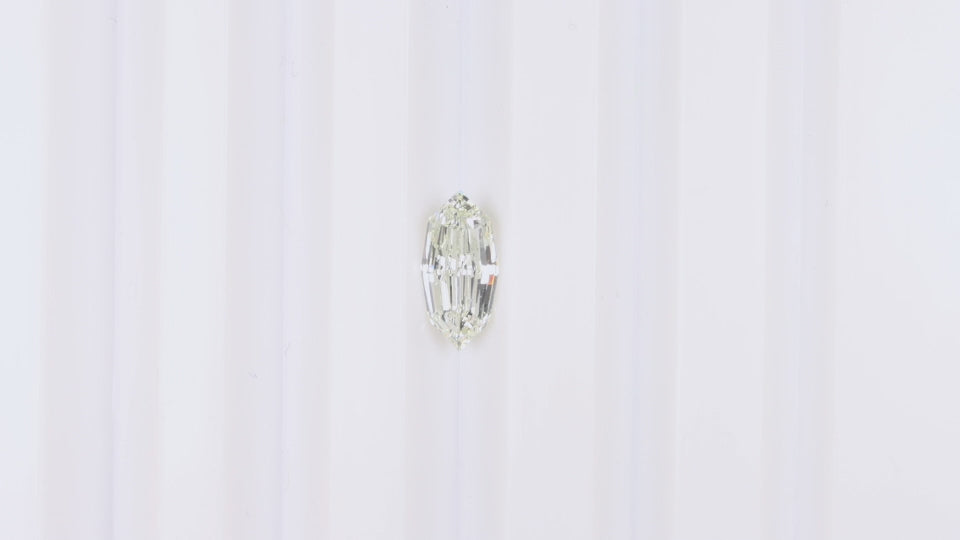 1.57ct GIA CERTIFIED K SI1 DIAMOND MARQUISE STEP CUT LOOSE NATURAL GEOMETRIC