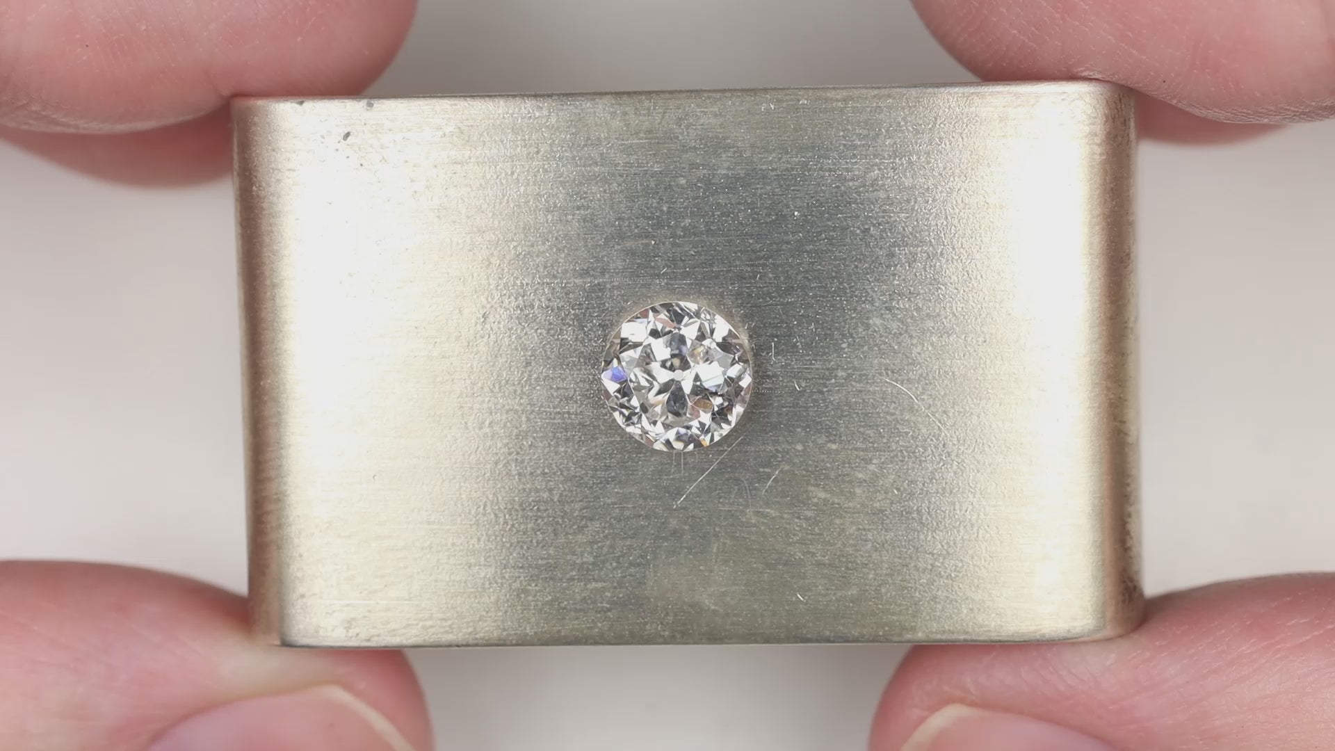 1.39ct OLD EUROPEAN CUT DIAMOND F-G SI VINTAGE LOOSE NATURAL ENGAGEMENT ESTATE