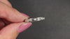 1 CARAT G-H VS DIAMOND WEDDING BAND PLATINUM RING BAGUETTE CHANNEL SET NATURAL
