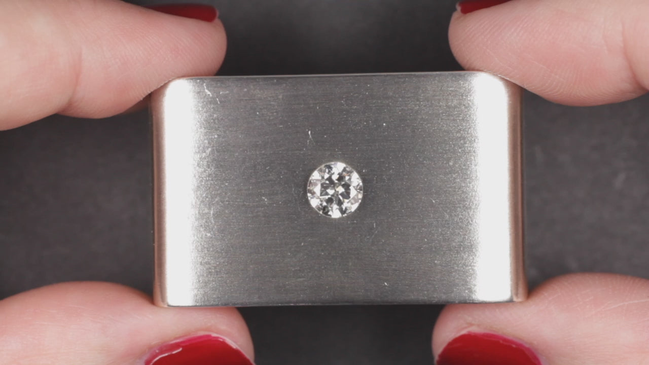 0.81ct OLD EUROPEAN CUT DIAMOND GIA CERTIFIED I SI1 VINTAGE LOOSE NATURAL ESTATE