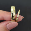 VINTAGE STYLE DIAMOND WEDDING BAND RING STARBURST PLATINUM 5.8mm MENS