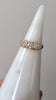 MARQUISE CUT DIAMOND STACKING BAND WEDDING RING COCKTAIL YELLOW GOLD NATURAL
