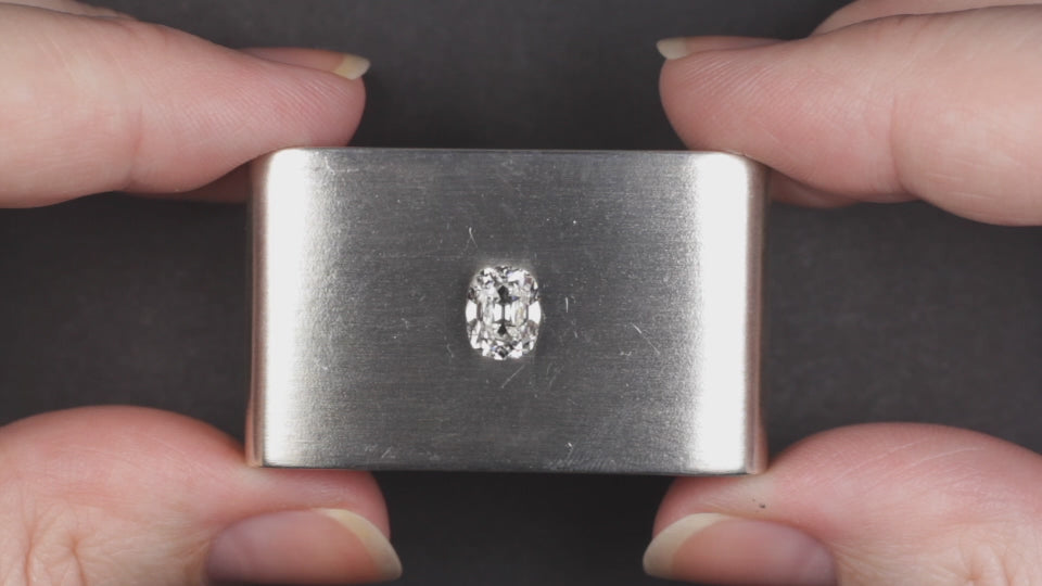 1.40ct OLD MINE CUT DIAMOND GIA CERTIFIED G VS2 ELONGATED CUSHION BRILLIANT