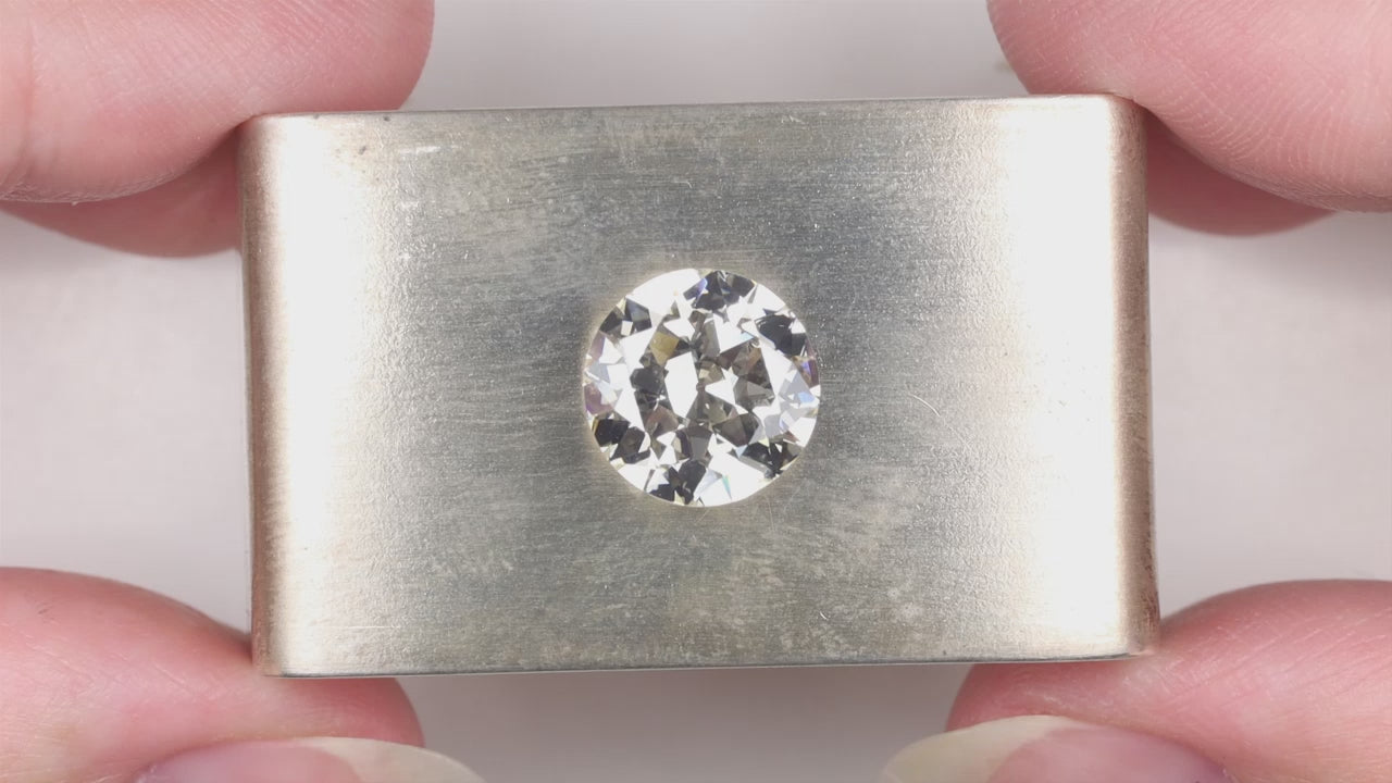 4.27ct OLD EUROPEAN CUT DIAMOND GIA CERTIFIED L SI1 LOOSE NATURAL VINTAGE