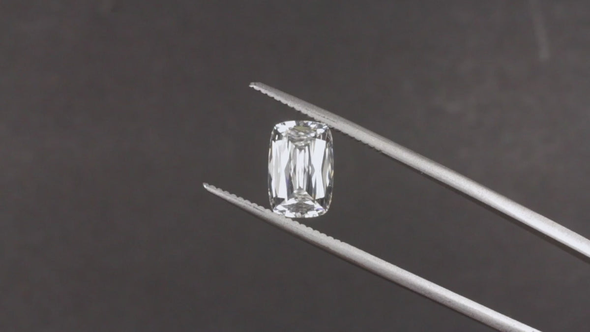 IGI CERTIFIED 2.59ct D VS1 ASHOKA LAB CREATED DIAMOND CRISS CUT LOOSE CUSHION