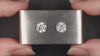 3.12ct NATURAL DIAMOND STUD EARRINGS E-F SI2 ROUND BRILLIANT CUT PAIR LOOSE