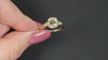 1.77ct OLD MINE CUT DIAMOND RING CUSHION SHAPE 18k BEZEL MILGRAIN VINTAGE STYLE